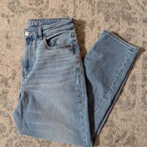 American Eagle Outfitters Women's Light Blue Jeans